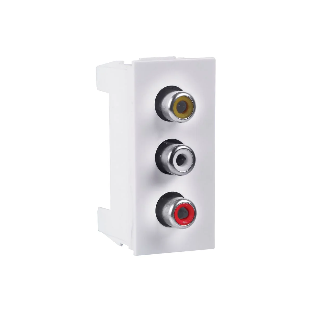 Havells Crabtree Athena RCA Socket 1M Data Communication White