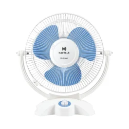 Havells Breezo HS Personal Fan 300mm White Blue