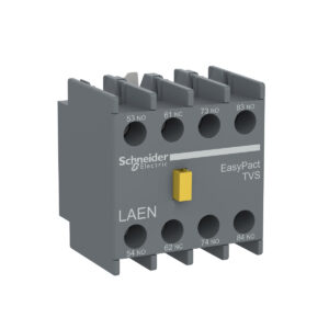 Schneider EasyPact TVS Auxiliary Contact Block LAEN40 4NO