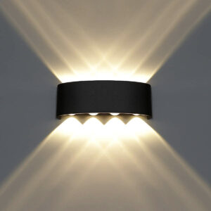 Up Down Elevation Light 8W 3000K Warm White 4+4