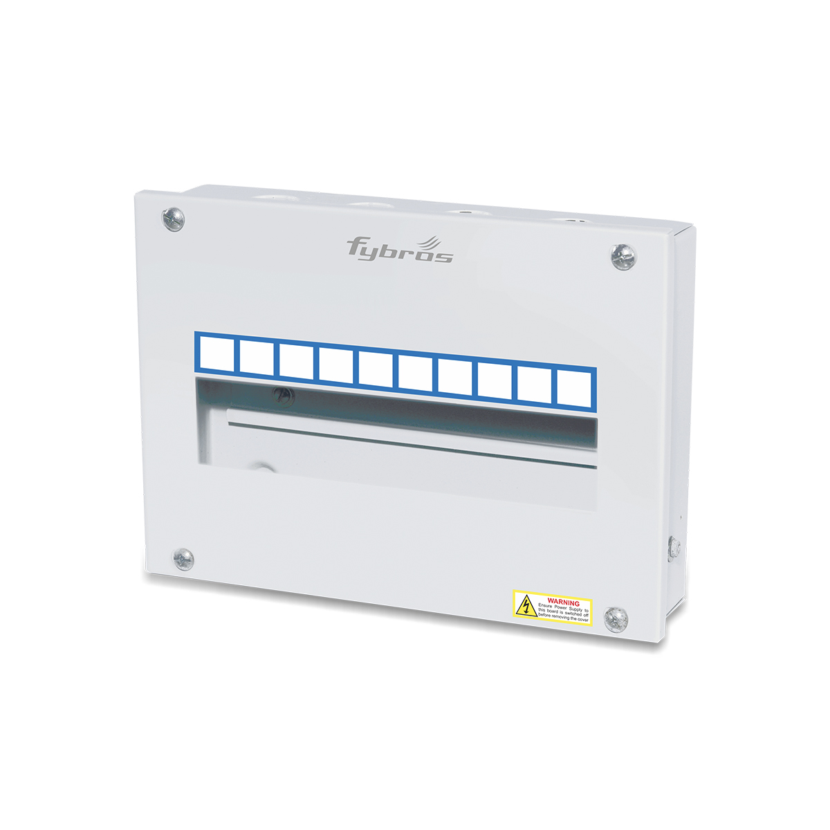 Fybros NEX 16 Way SPN Single Door Distribution Board - ElectricBasket