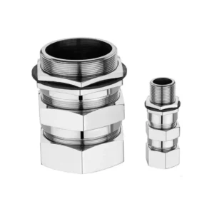 HMI Brass Gland Double Compressor 63mm
