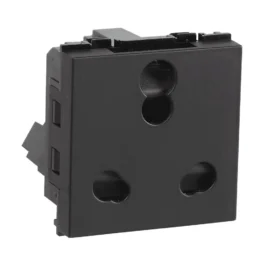 Havells Adiva Socket 6A/16A Black