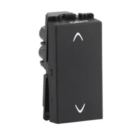 Havells Fabio 10A Two Way Switch Black