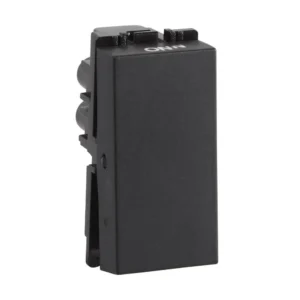 Havells Fabio 10A One Way Switch Black