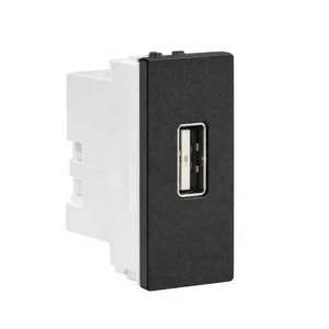 Havells Adiva USB Socket Type A 18W 1M Black