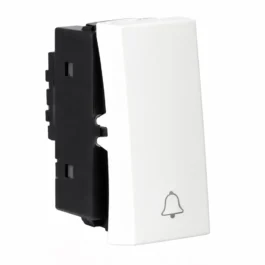 Havells Crabtree Athena One Way Bell Push Soft Switch 10A White