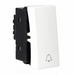Havells Crabtree Athena One Way Bell Push Soft Switch 10A White