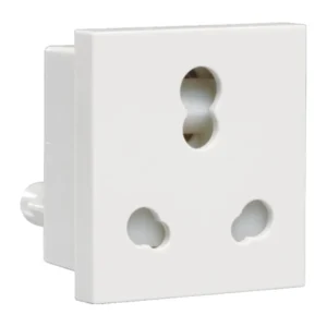 Havells Crabtree Athena 16A 3Pin Shuttered Socket With ISI White