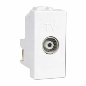 Havells Crabtree Athena TV Socket 1M White
