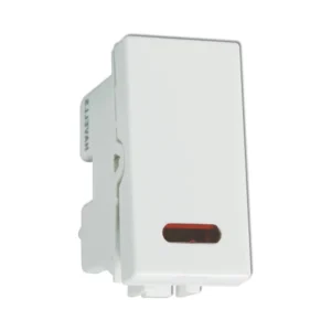 Havells Coral 16A One Way Switch With Indicator White