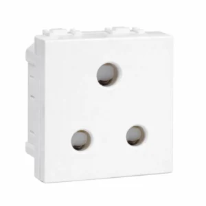 Havells Coral 6A 3 Pin Socket White