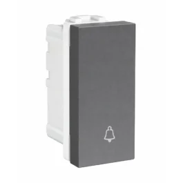 Havells Coral 10A Bell Push Switch Grey