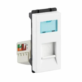 Havells Crabtree Murano Computer Jack (RJ 45) With Cat-6 1M White
