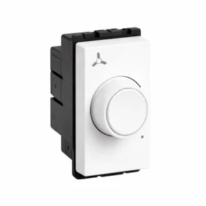 Havells Crabtree Murano Fan Regulator 1M 4 Step White