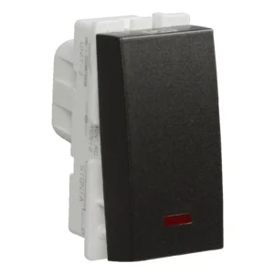 Havells Crabtree Signia One Way Switch With Indicator 16A Grey