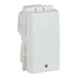 Havells Crabtree Signia Bell Push Switch 10A White