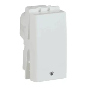 Havells Crabtree Signia Bell Push Switch 10A White