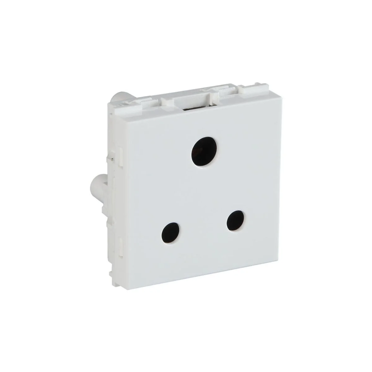 Havells Crabtree Signia 6A 3Pin Shuttered Socket With ISI Marking White ...