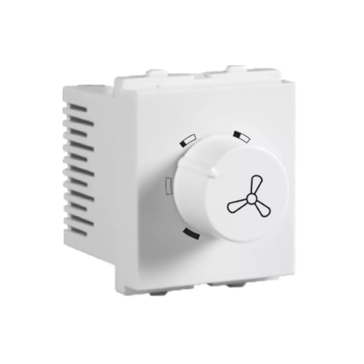 Havells Crabtree Verona Fan Regulator 2M 8 Step Support Modules White