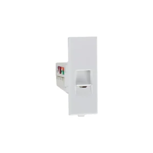 Reo Bliss  Rj-45 With Shutter Communications Modules White