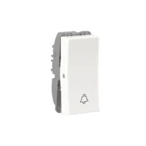 Reo Elegant 6A Bell Push Switch White