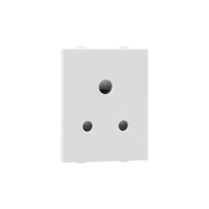 Reo Bliss 6A 3Pin Socket With Shtutter ISI White
