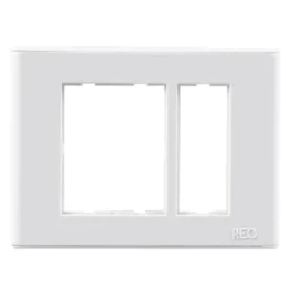 Reo Bliss Modular Combined Plate 3M Silk White