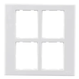 Reo Bliss Modular Combined Plate 8M Silk White
