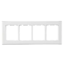 Reo Bliss Modular Combined Plate 8M Horizontal Silk White