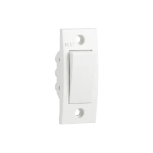Reo Flair One Way Switch 6A White
