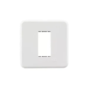 Reo Elegant Modular Combined Plate 1M White