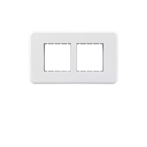 Reo Elegant Modular Combined Plate 4M White