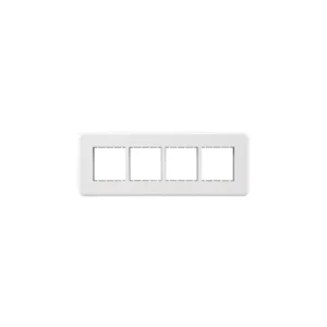 Reo Elegant Modular Combined Plate 8M Horizontal White