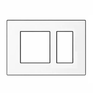 Havells Crabtree Murano Modular Combined Plate 3M Pearl White