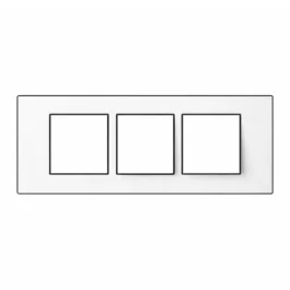 Havells Crabtree Murano Modular Combined Plate 6M Pearl White