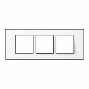Havells Crabtree Murano Modular Combined Plate 6M Pearl White