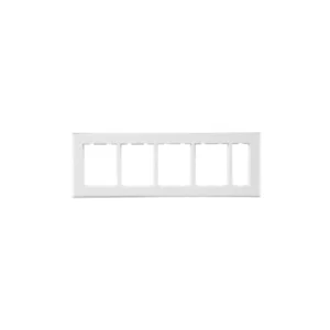 Reo Bliss Modular Combined Plate 8M Horizontal Silk White