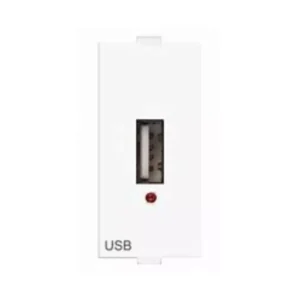 Fybros USB Socket Data Communication White