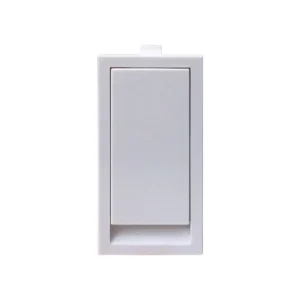 Fybros Wood Em 20A One Way Switch White