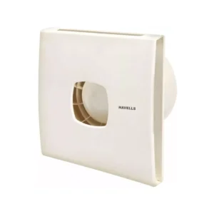 Haavells Ventilair Hush Ventilation Fan 150mm Steel Finish