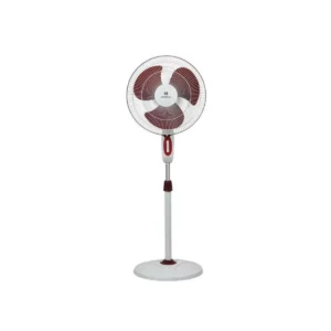 Havells Accelero HS Pedestal Fan 400mm White Red