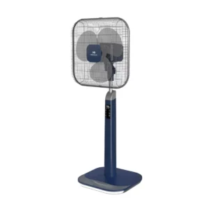 Havells Aindrila Premium Pedestal Fan 400mm Blue Grey