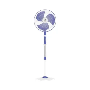Havells Marvel Wind HS Pedestal Fan 400mm White Blue