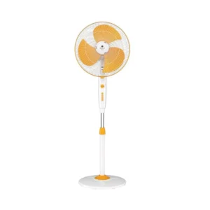 Havells Sprint Bldc Pedestal Fan 400mm White Yellow