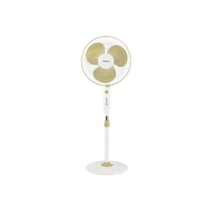 Havells Trendy Pedestal Fan 400mm Golden White
