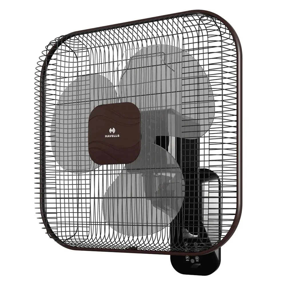 Havells Aindrila Wall Fan 400mm Brown Black