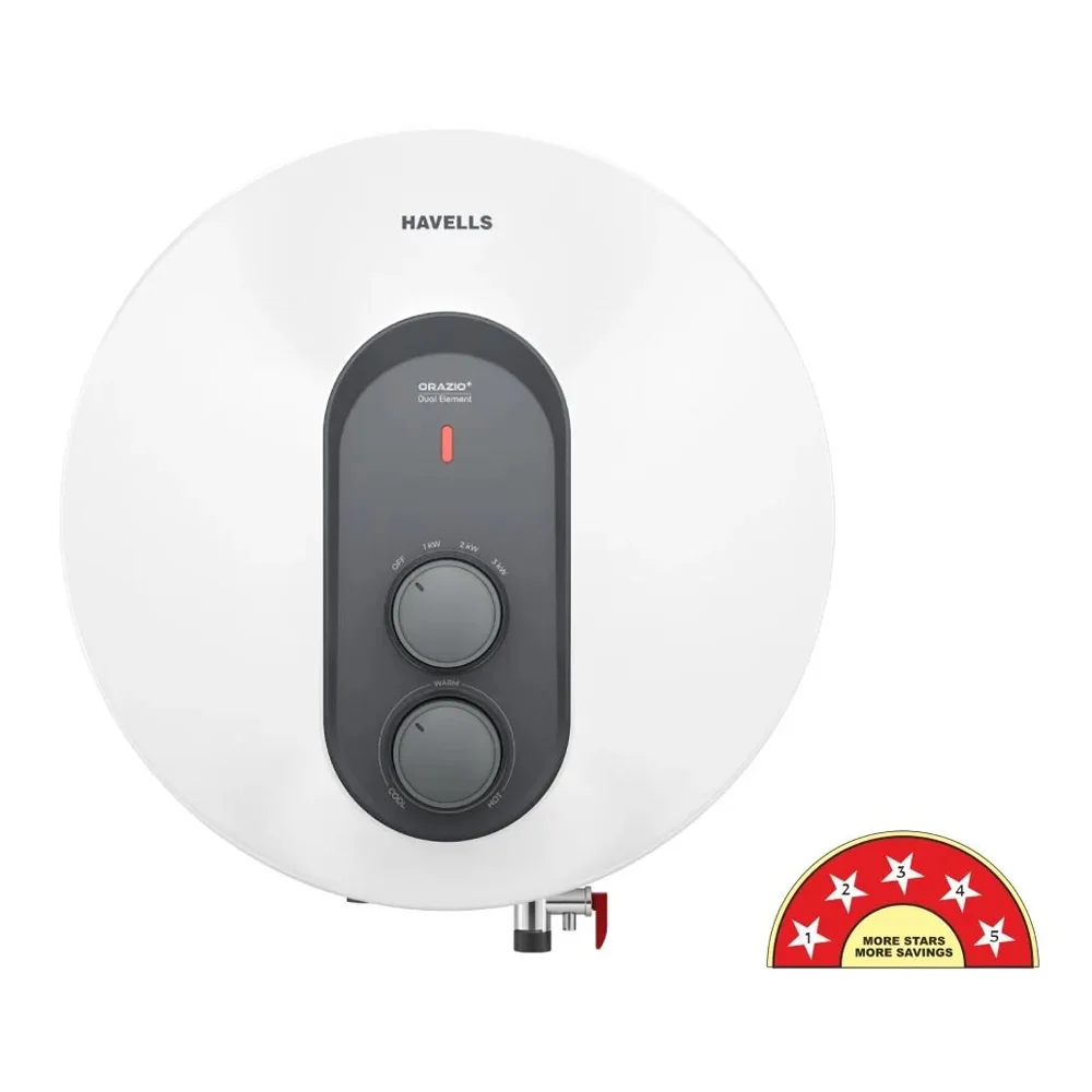 Havells Orazio+ Dual Element Water Heater 25L 5 Star