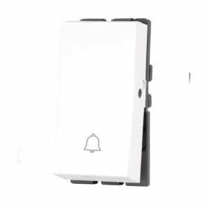 Havells Adiva One Way Bell Push Switch 6A White