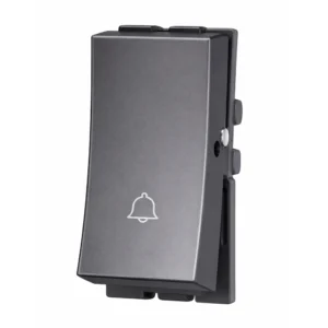 Havells Adiva One Way Bell Push Switch 6A Grey